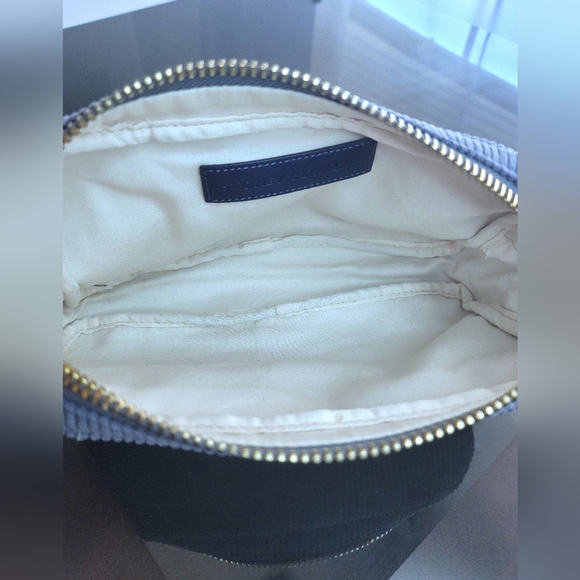 Stoney Clover Lane Small Corduroy Pouch in Blueberry - Picture 3 of 3